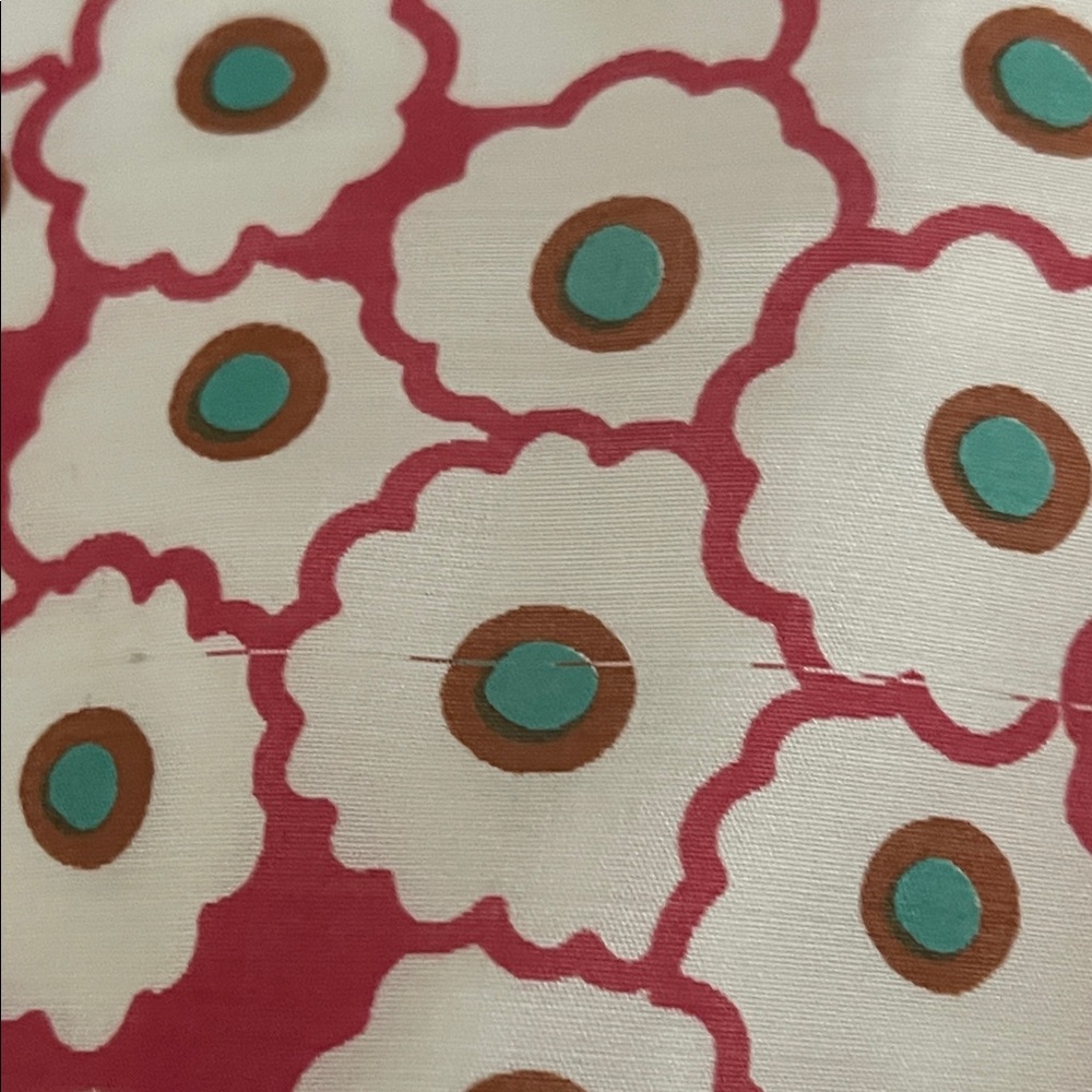 Lanvin Paris silk scarf , floral design vintage 22” x 22” - Picture 8 of 9